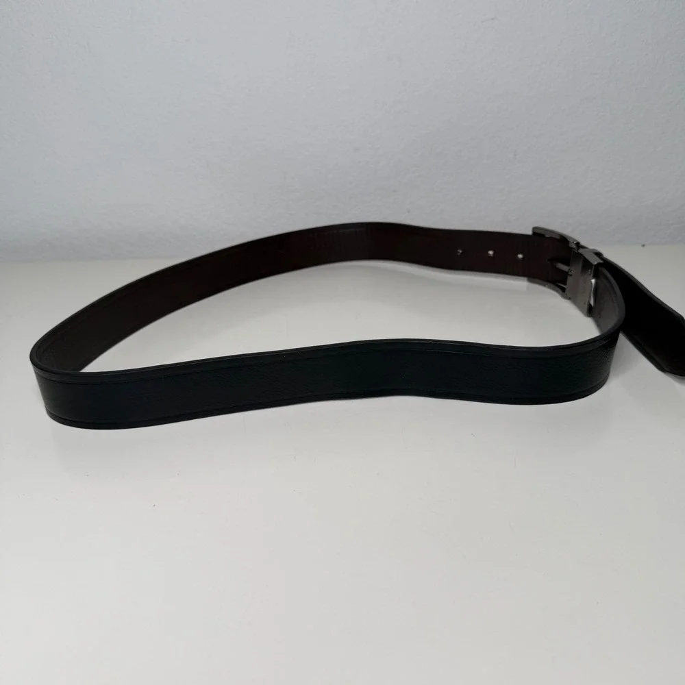 Columbia Reversible Belt Mens Black Brown Swivel Buckle Classic‎ 43
